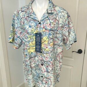 Men's New Pilot Quarters Aviation shirt of skies above Kansas City